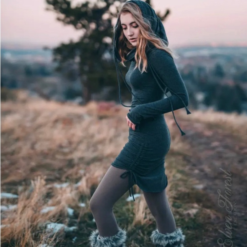 Elven Forest Hi-lo Cinch Dress